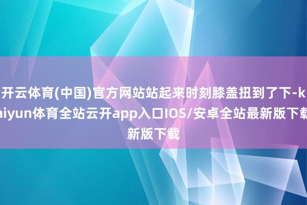开云体育(中国)官方网站站起来时刻膝盖扭到了下-kaiyun体育全站云开app入口IOS/安卓全站最新版下载