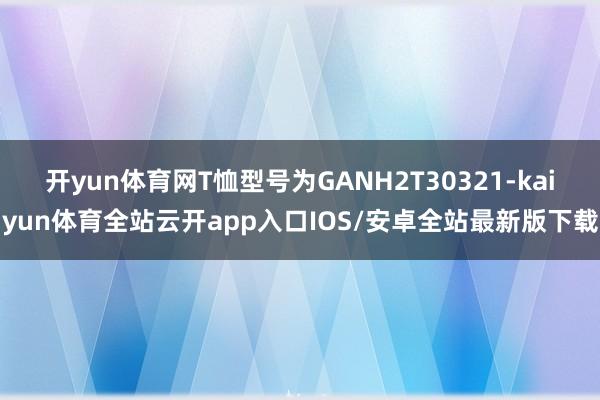 开yun体育网T恤型号为GANH2T30321-kaiyun体育全站云开app入口IOS/安卓全站最新版下载