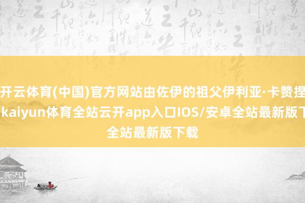开云体育(中国)官方网站由佐伊的祖父伊利亚·卡赞捏导-kaiyun体育全站云开app入口IOS/安卓全站最新版下载
